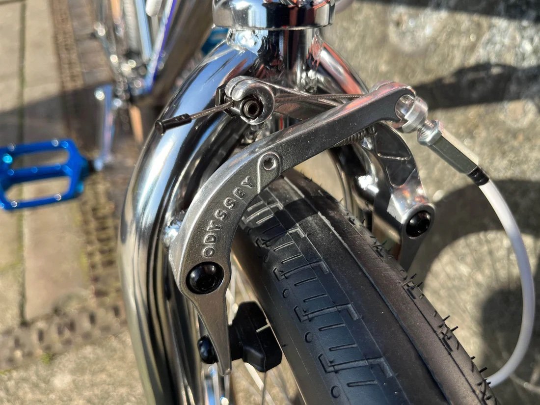 Haro 40th Anniversary Bob Haro Freestyler Lineage Custom Chrome Blue Tribute to a Legend - Image 3