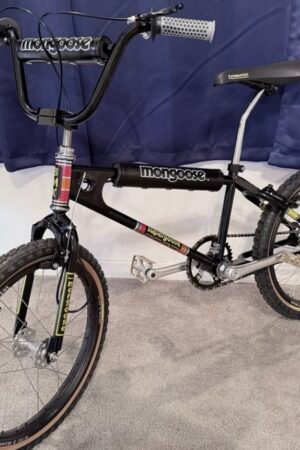 Vintage 1981 Mongoose Supergoose 20” BMX Bike Black ACS Z Rims
