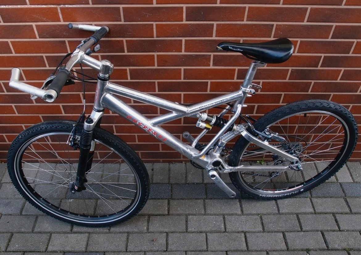 ❗️USED ❗️1990s MTB Cheyenne 18'' aluminium 7005 tubes Shimano Deore LX Alexrims Rock Shox - Image 4