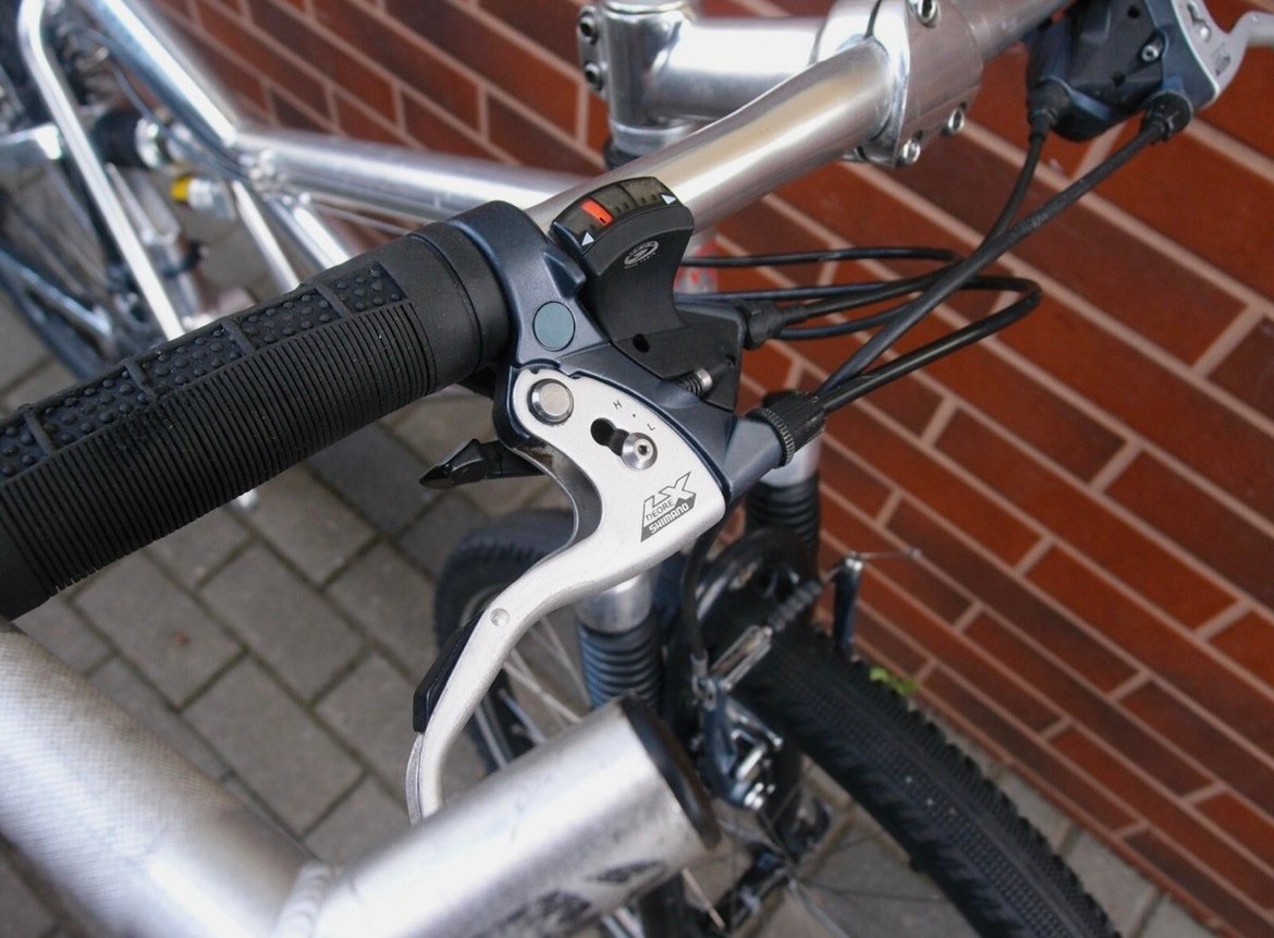 ❗️USED ❗️1990s MTB Cheyenne 18'' aluminium 7005 tubes Shimano Deore LX Alexrims Rock Shox - Image 3