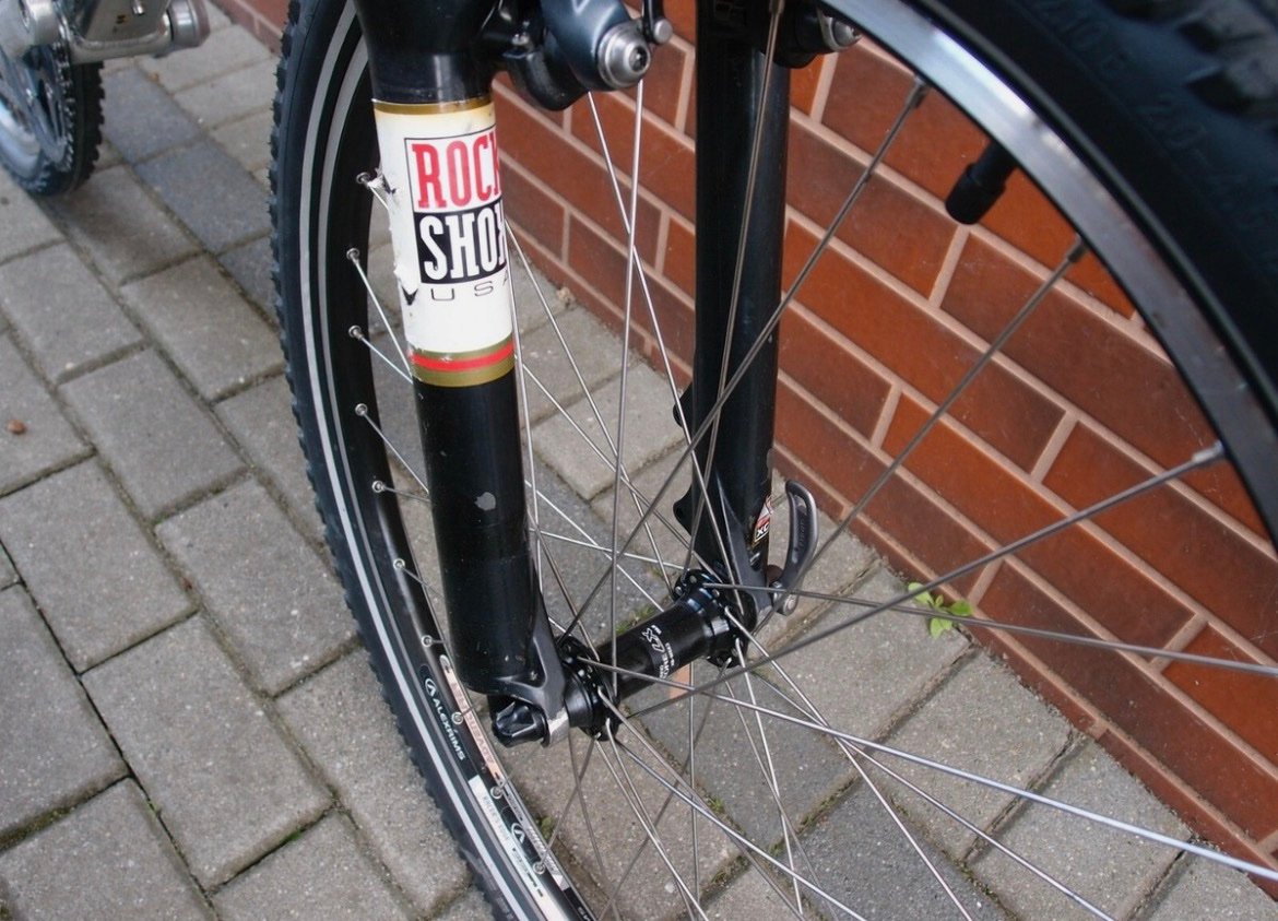 ❗️USED ❗️1990s MTB Cheyenne 18'' aluminium 7005 tubes Shimano Deore LX Alexrims Rock Shox - Image 2