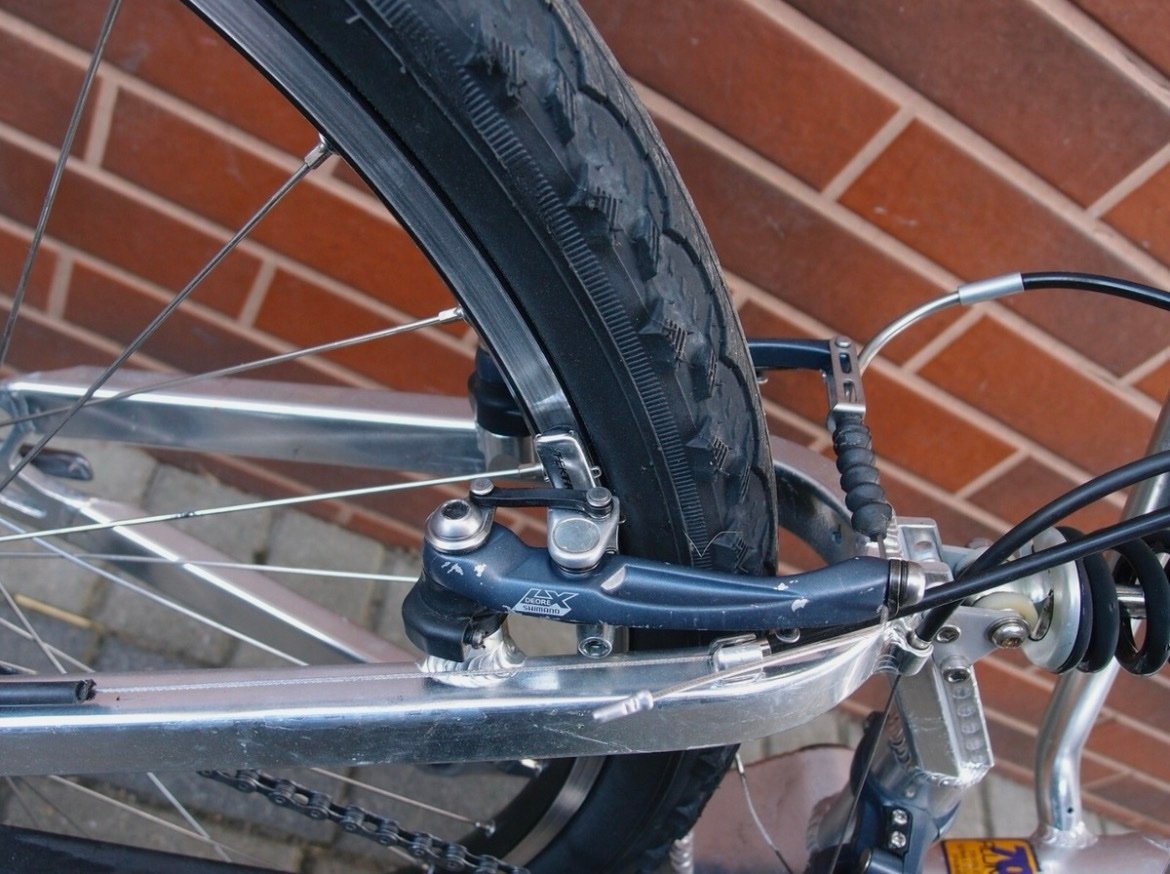 ❗️USED ❗️1990s MTB Cheyenne 18'' aluminium 7005 tubes Shimano Deore LX Alexrims Rock Shox - Image 7