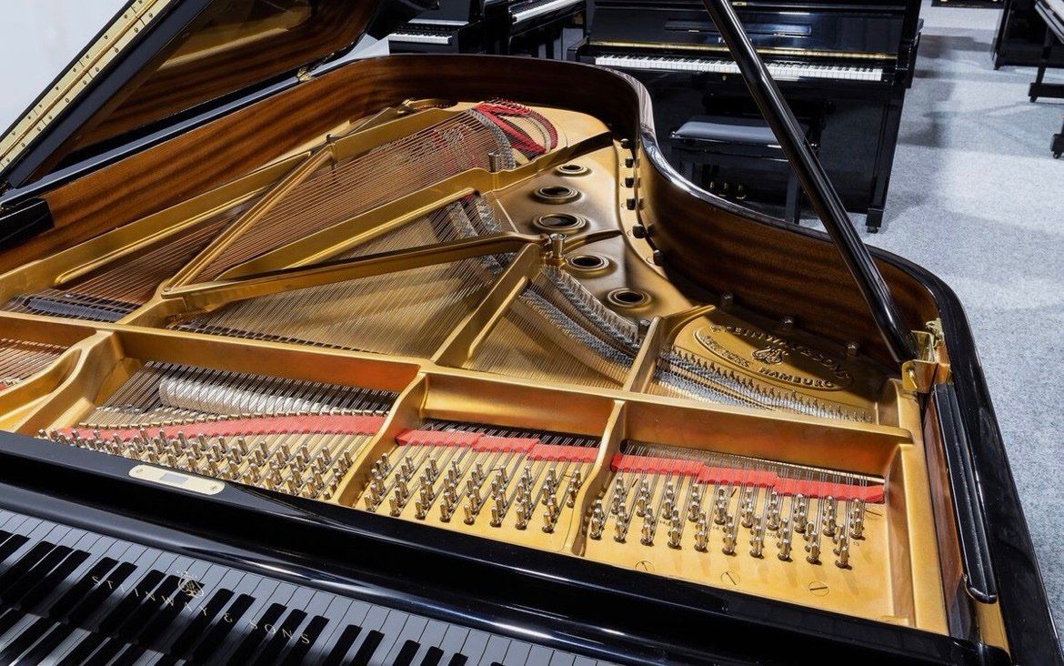 STEINWAY MODEL B GRAND PIANO. AROUND 30 YEARS OLD 5 YEAR GUARANTEE. - Image 4