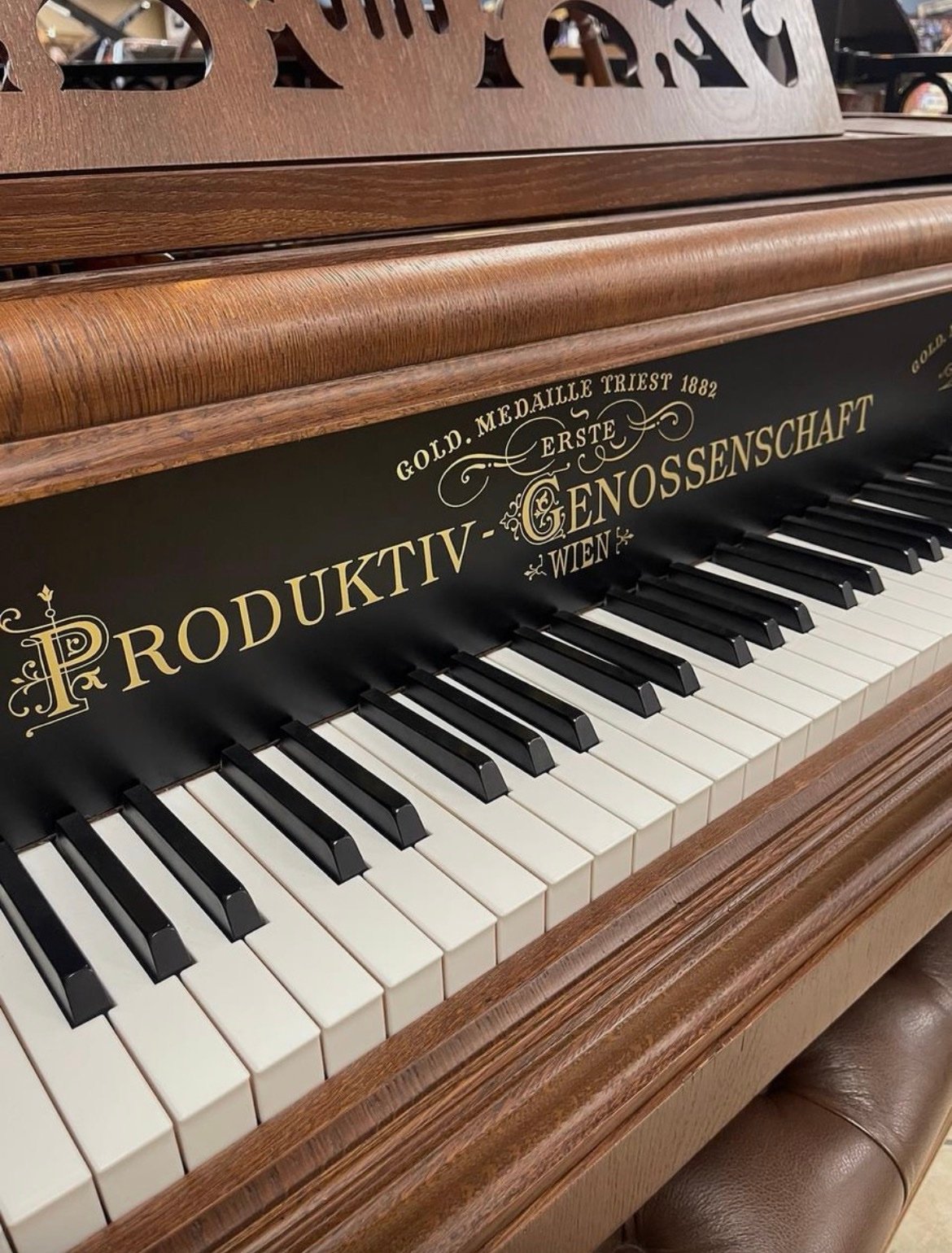 ❗Full Factory Restored❗1880's Genossenschaft Grand, Professional Restored Grand Piano - Image 7
