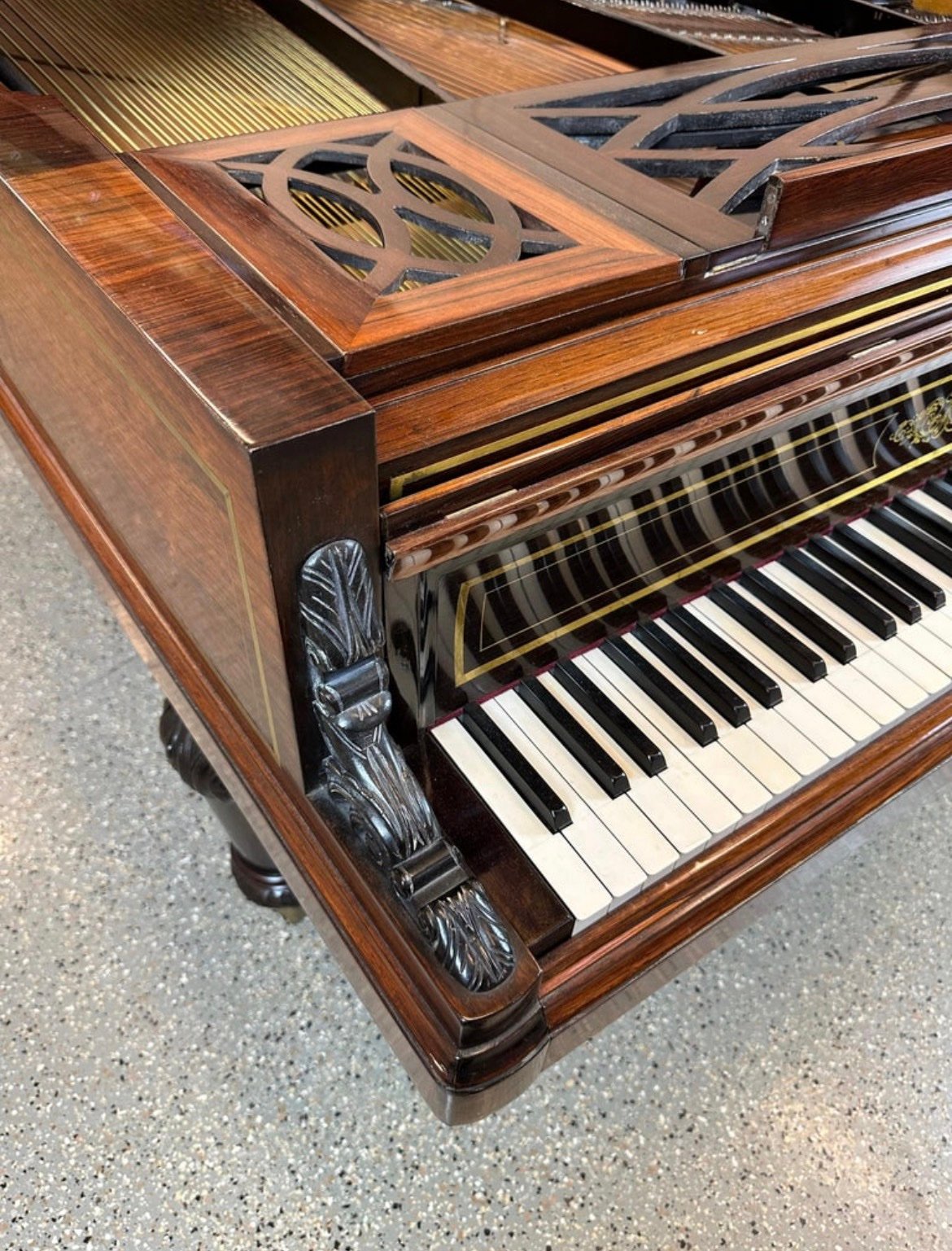 ❗Fairly Used❗Pleyel Grand Piano, Paris 1870 going at affordable prices - Image 16