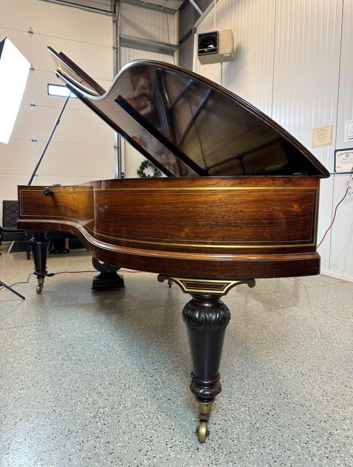 ❗Fairly Used❗Pleyel Grand Piano, Paris 1870 going at affordable prices - Image 9