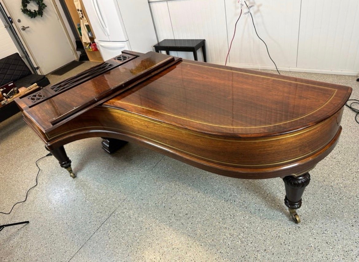 ❗Fairly Used❗Pleyel Grand Piano, Paris 1870 going at affordable prices - Image 8