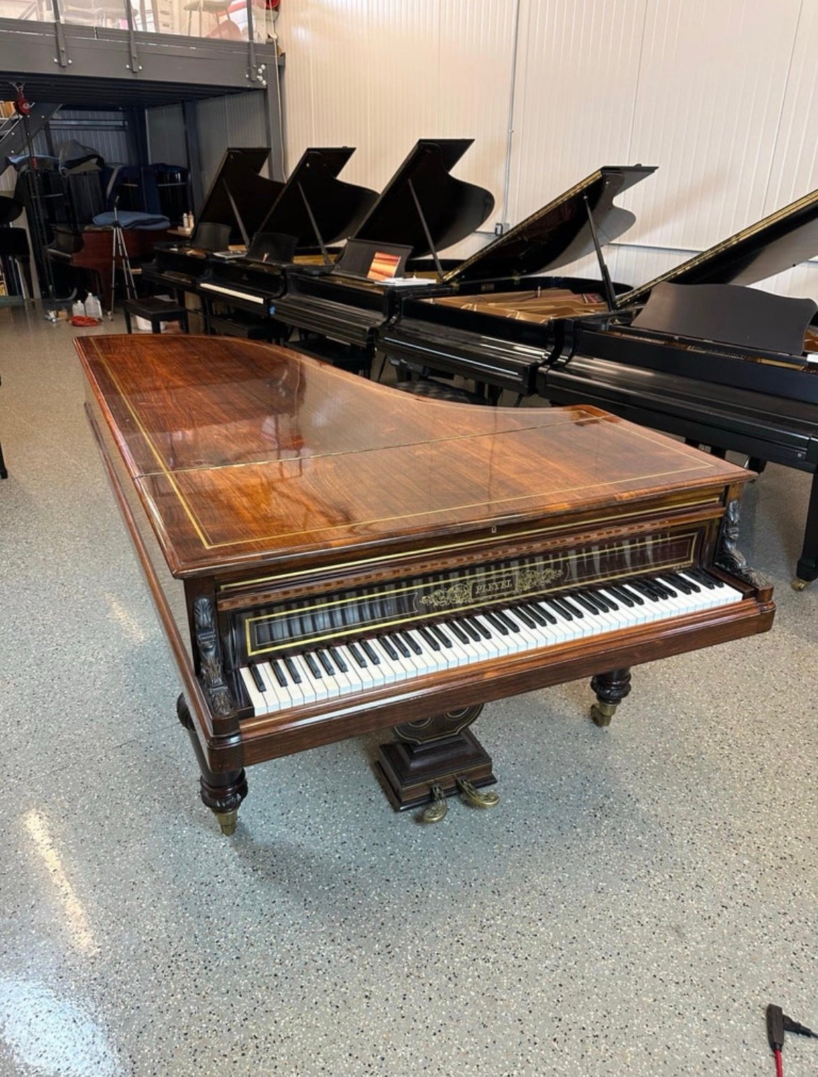❗Fairly Used❗Pleyel Grand Piano, Paris 1870 going at affordable prices - Image 6
