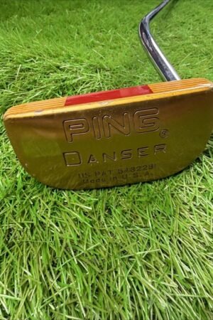 Rare Ping Danser Wooden Mallet Putter RH Steel Shaft 35
