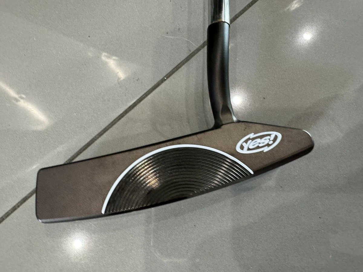 RARE Yes! C-Groove Rachel TOUR 35” Putter Good Rh - Image 3