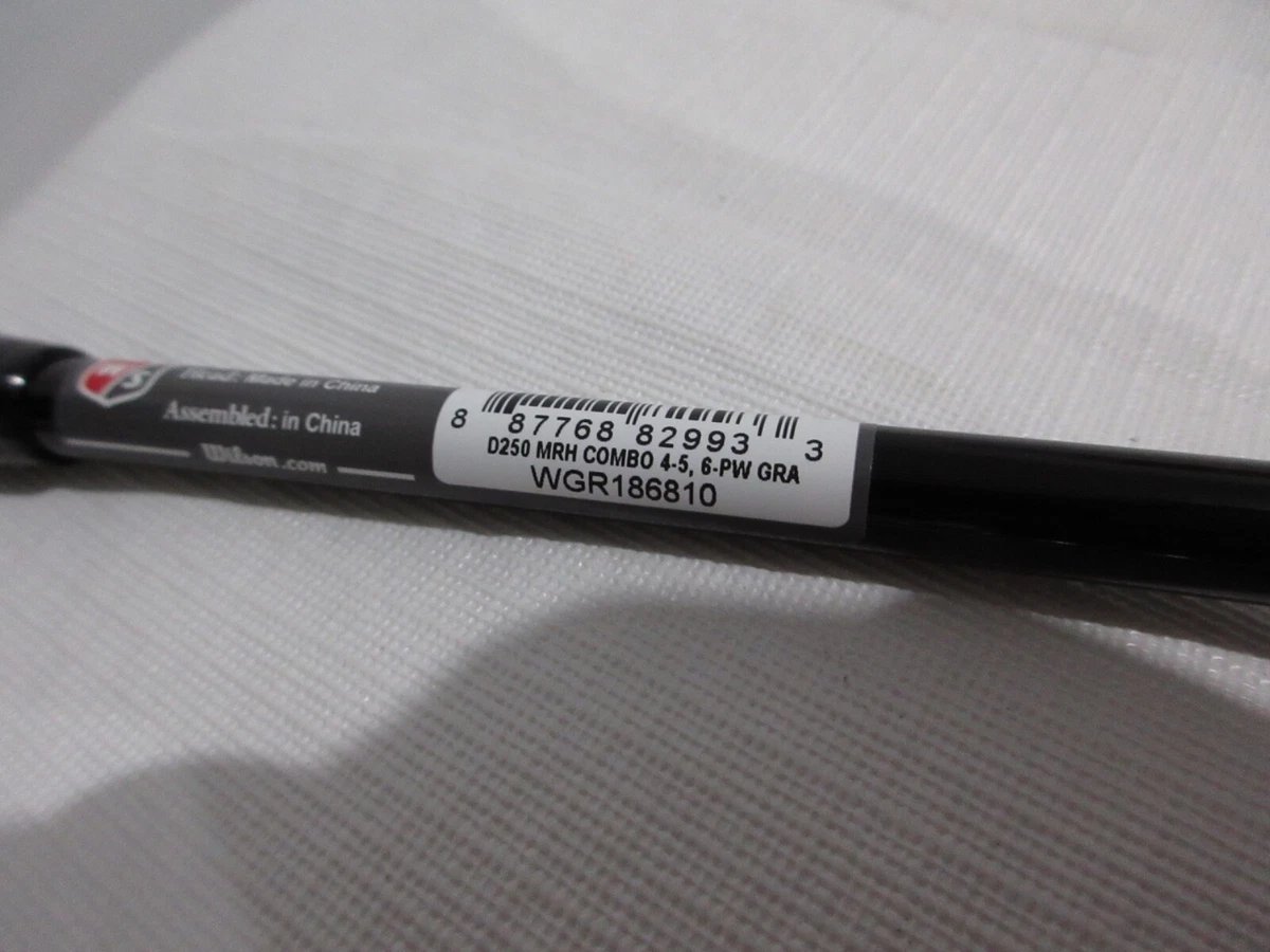 Wilson Staff D250 Hybrid Iron Set - 4H, 5H, 6-PW- ProForce Senior Graphite - NEW - Image 2