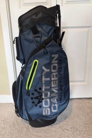 Scotty Cameron 2021 Circle T For Tour Use Only Explorer Cart Bag Blue Lime