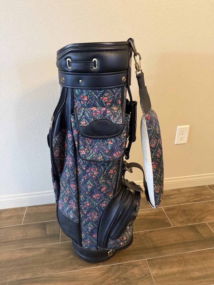 Vintage Callaway Floral Pattern Golf Bag Great Condition W/Cover