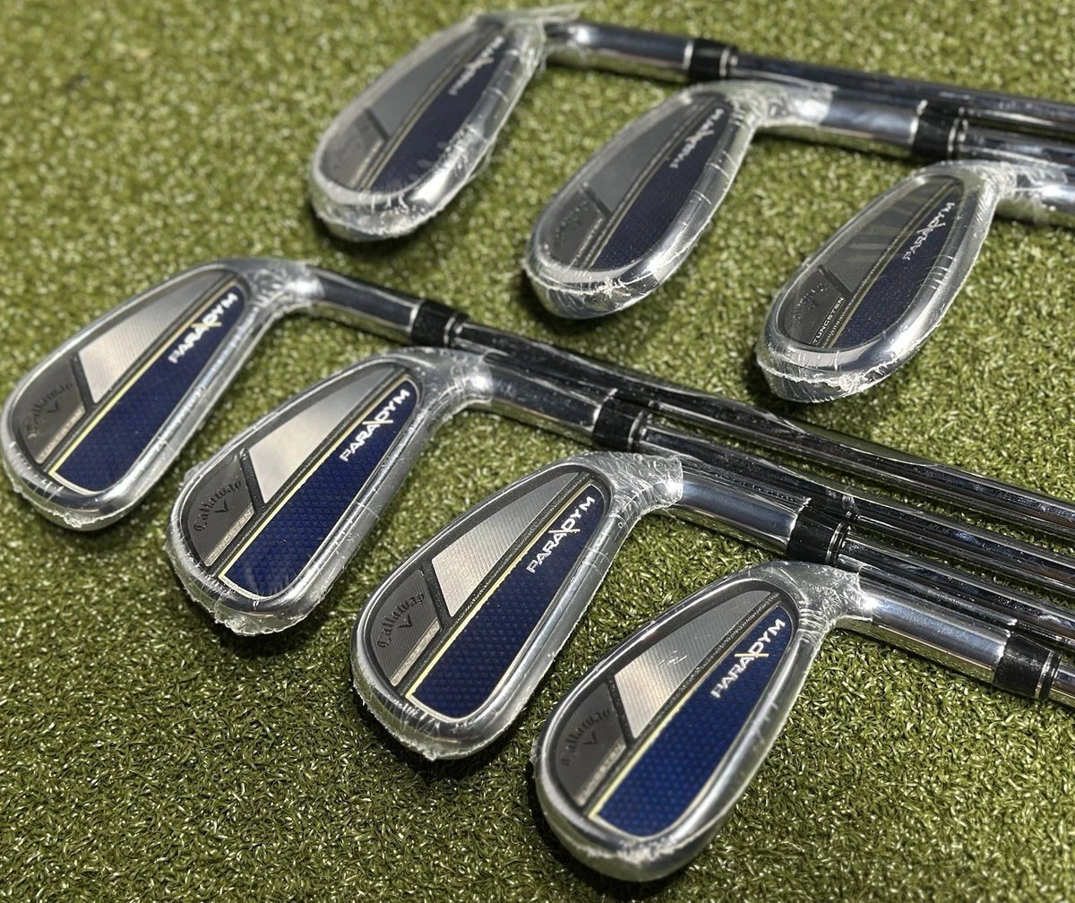 Callaway Paradym Iron Set 5-PW, AW Regular Flex Steel Elevate MPH 95 NEW!