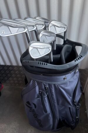 TaylorMade P7CB 2024 Forged Irons Set 4-PW-Dynamic Gold Mid 115 Stiff+Freebies!