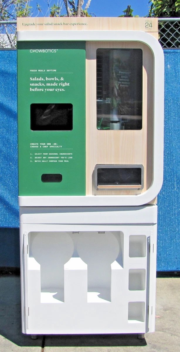 Chowbotics Sally01 Fresh Meal Salad Food Refrigerated Vending Machine AS IS 120V - Image 15