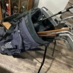 Complete Set Of Golf Clubs 15 Items Ping Eye2 + Blk Irons- Bag -Titleist Putter