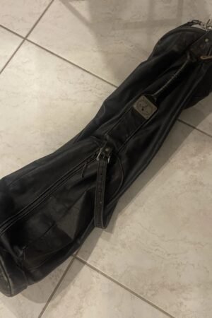 Vintage All Leather Peter Jacobsen Bag Black MacKenzie