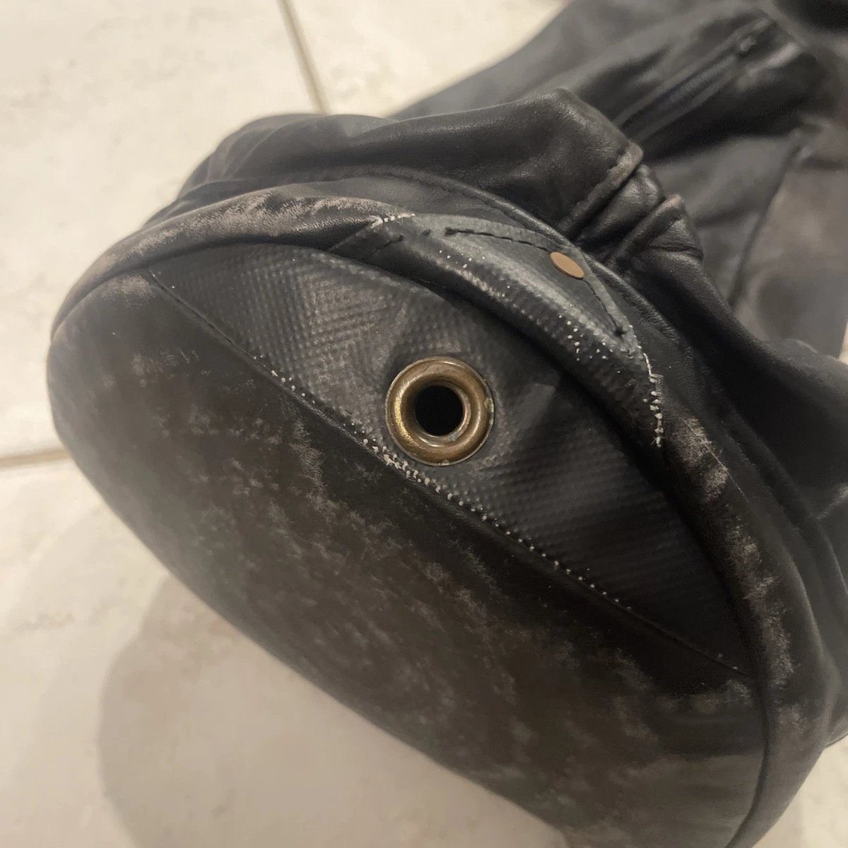 Vintage All Leather Peter Jacobsen Bag Black MacKenzie - Image 5