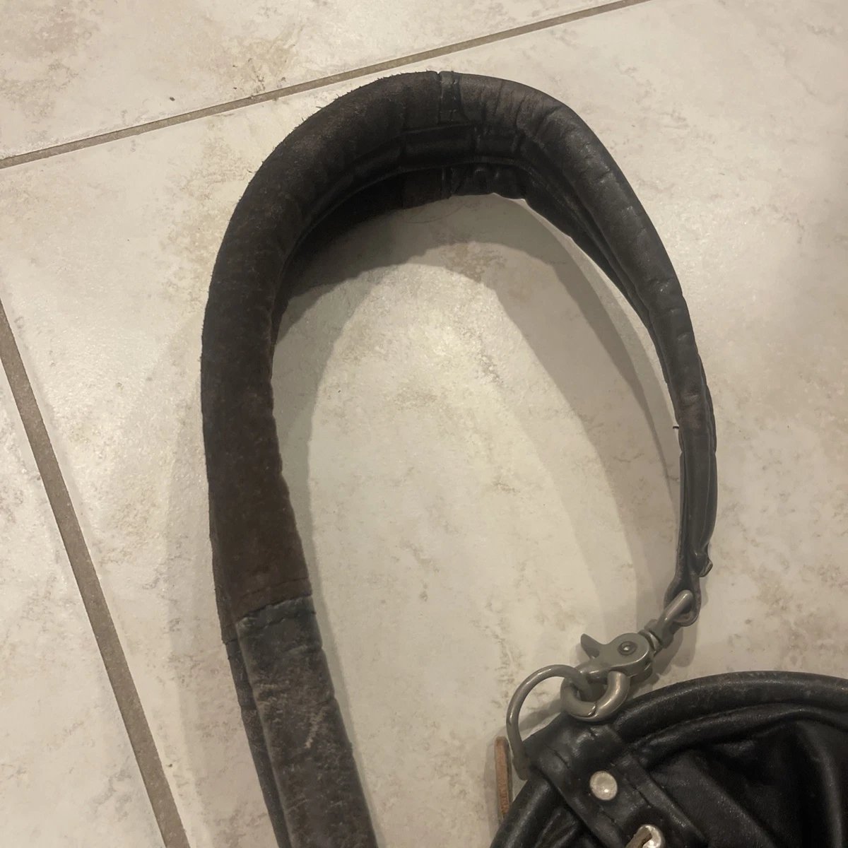 Vintage All Leather Peter Jacobsen Bag Black MacKenzie - Image 7