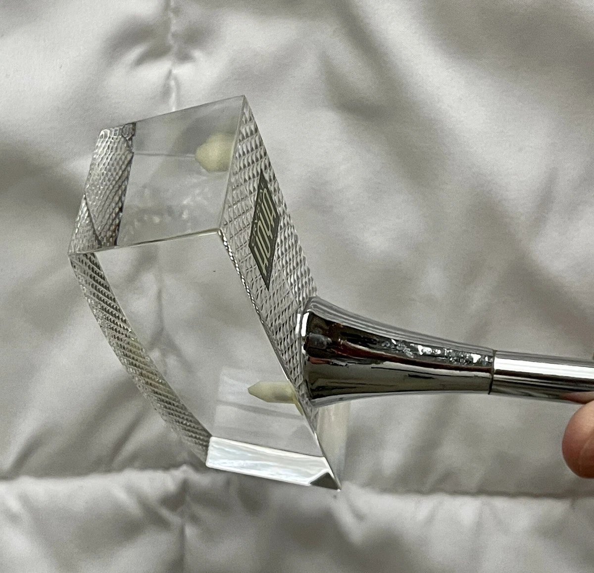 EXTREMELY RARE ~ HOYA CRYSTAL PUTTER GOLF CLUB & Cover ~ HIGHLY COLLECTABLE - Image 7