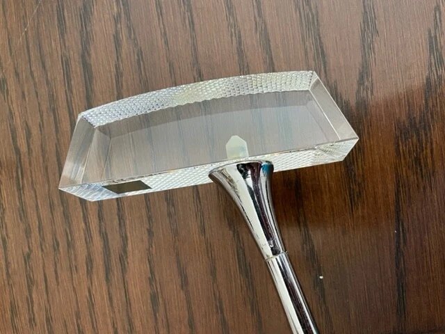 EXTREMELY RARE ~ HOYA CRYSTAL PUTTER GOLF CLUB & Cover ~ HIGHLY COLLECTABLE - Image 2