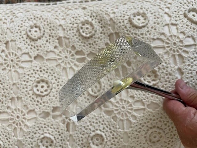 EXTREMELY RARE ~ HOYA CRYSTAL PUTTER GOLF CLUB & Cover ~ HIGHLY COLLECTABLE - Image 6